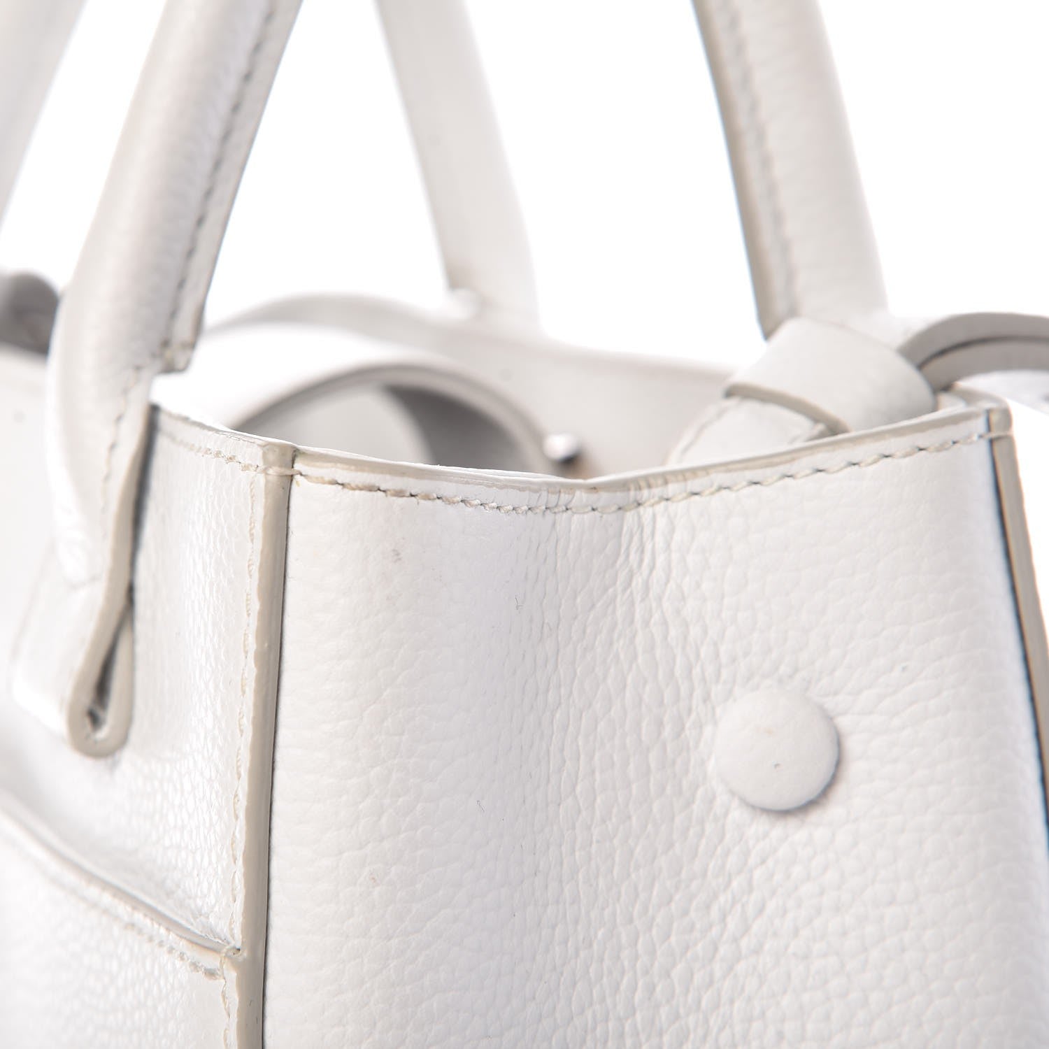 Chanel Grained Calfskin Mini Neo Executive Shopper Tote White 8 of 11