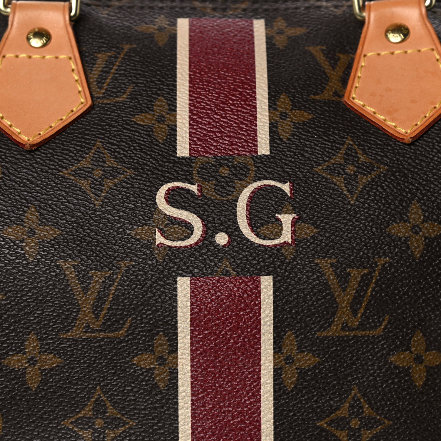 Louis Vuitton Monogram My LV Heritage Speedy 30 Bordeaux Ivory 6 of 16