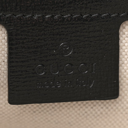 Gucci Azalea Calfskin GG Monogram Bi-Color Debossed Small Jackie 1961 Hobo Mystic White Black 6 of 13
