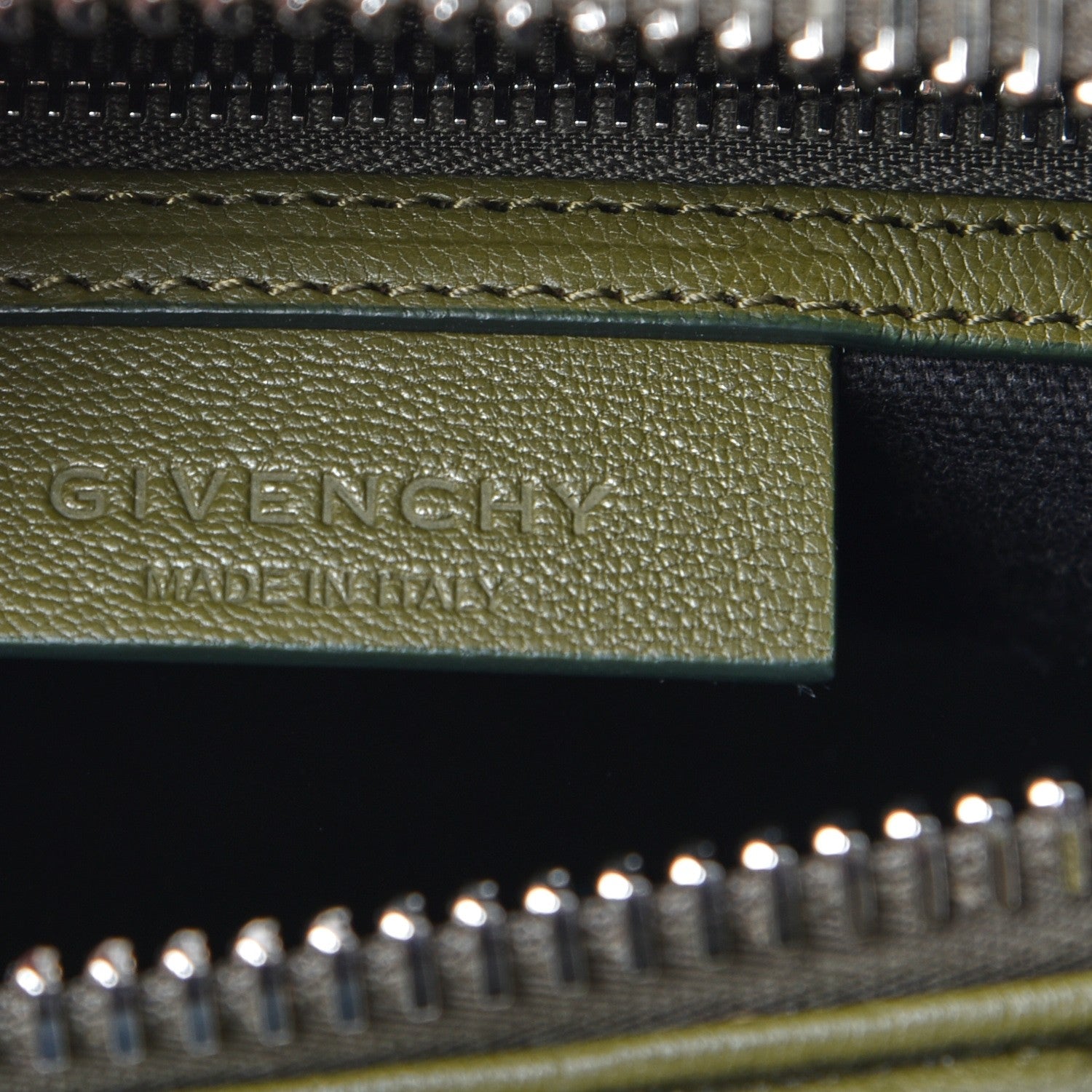 Givenchy Sugar Goatskin Mini Antigona Khaki 7 of 8