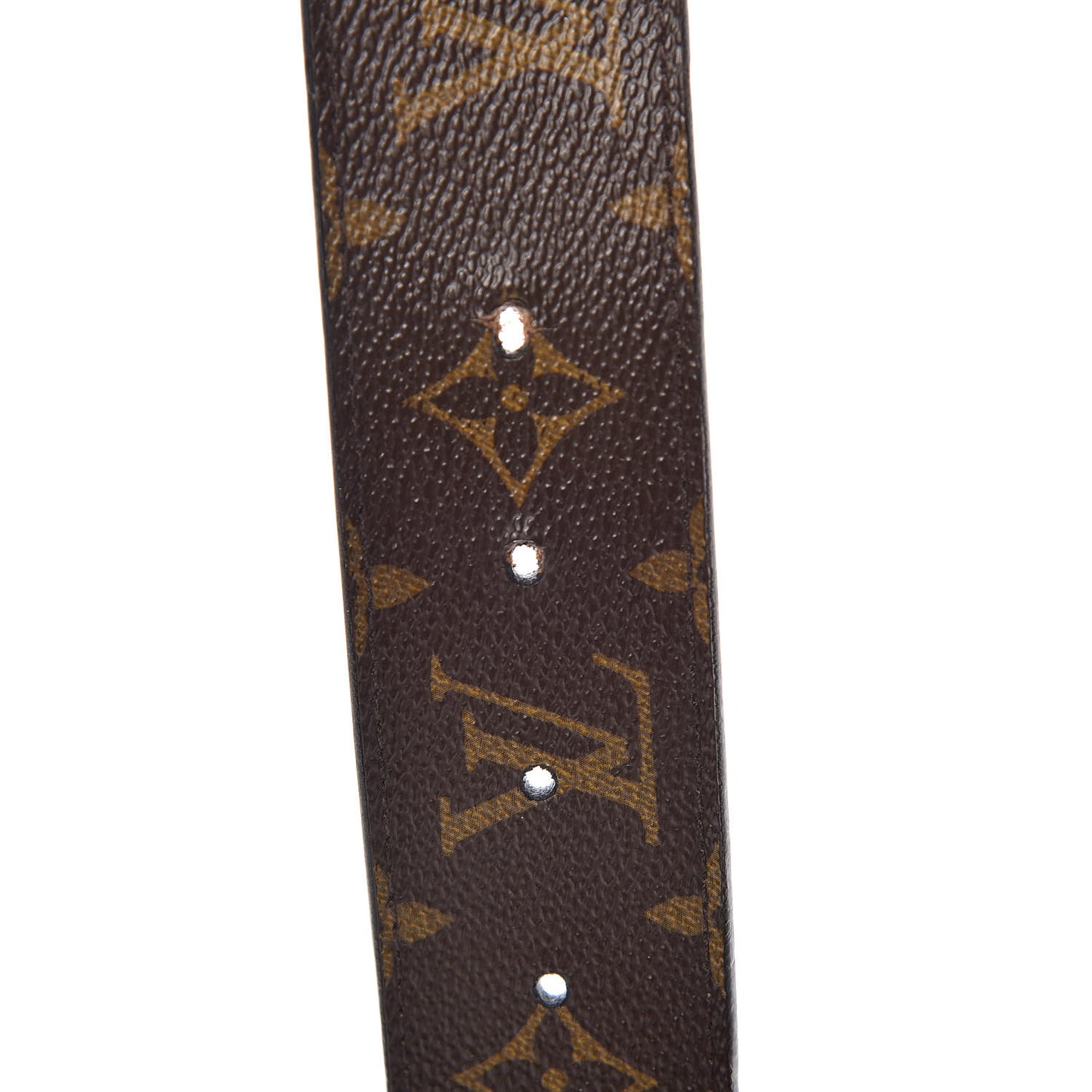 Calfskin Monogram 30mm LV Initiales Reversible Belt 80 32 Black
