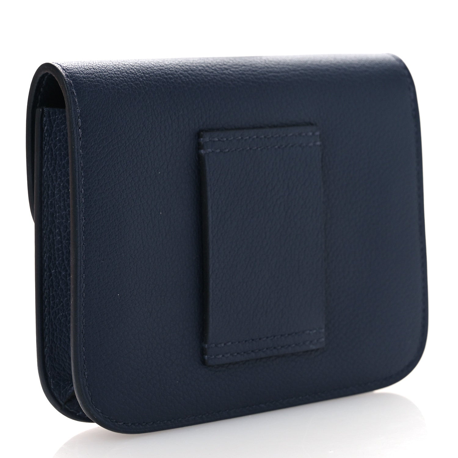 Hermes Evercolor Constance Slim Wallet Bleu Nuit 4 of 10