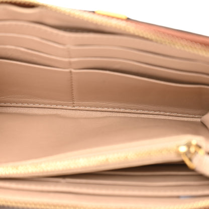 Chloe Grained Calfskin Marcie Long Zip Around Wallet Tan 6 of 11