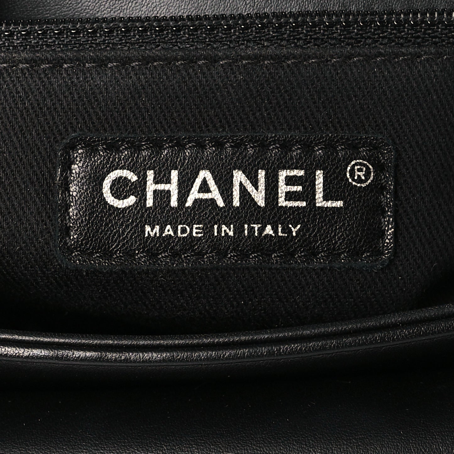 Calfskin Coco Eyelets Small Flap Bag Black