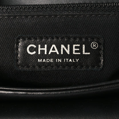 Chanel Calfskin Coco Eyelets Small Flap Bag Black 6 of 9