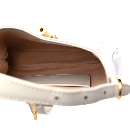 Gucci Boarded Dyana Lux Calfskin Mini Jackie 1961 Hobo Mystic White 5 of 9