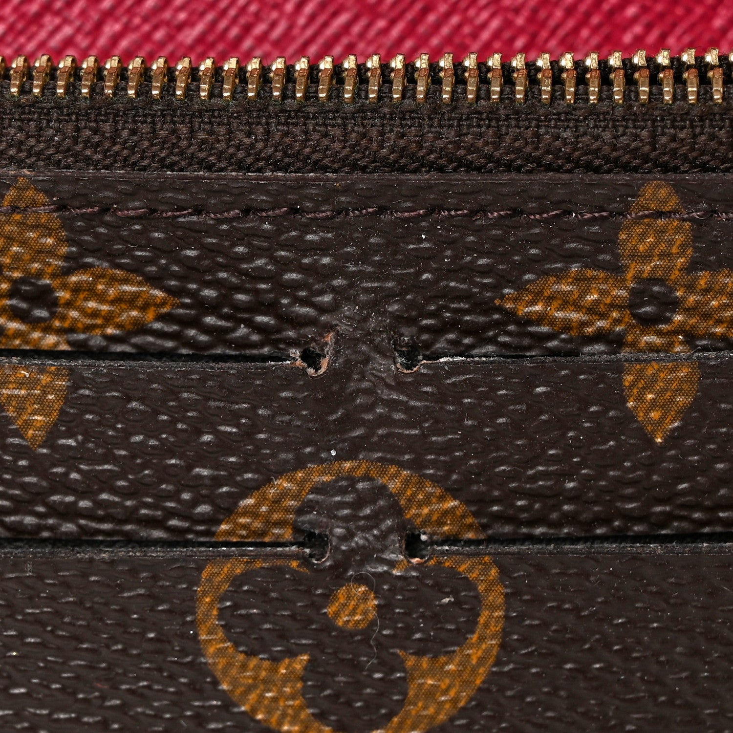 Louis Vuitton Monogram Emilie Wallet Fuchsia 11 of 11