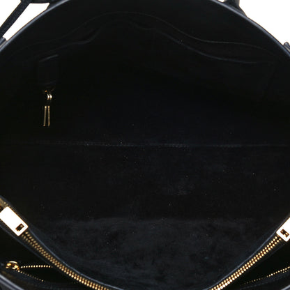 Saint Laurent Calfskin Large Sac De Jour Carryall Black 5 of 19