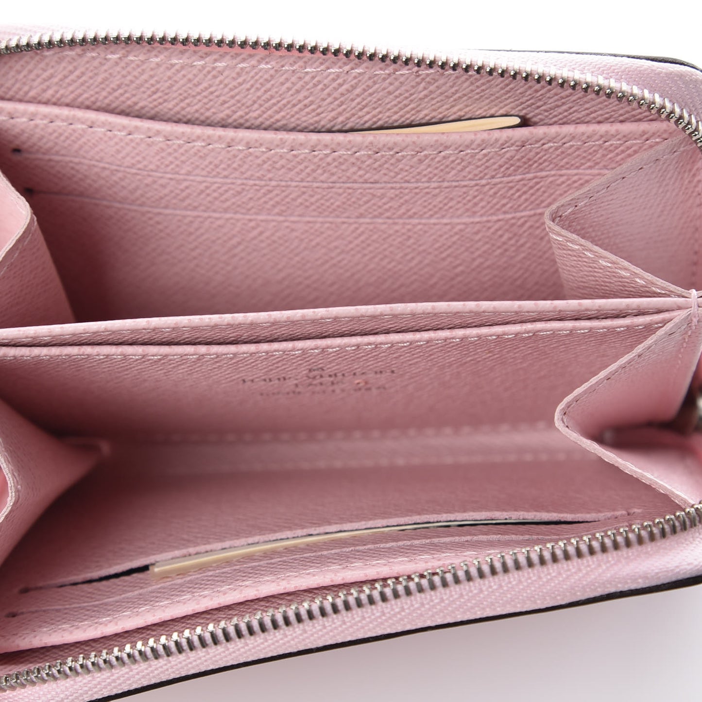 Epi Zippy Coin Purse Rose Ballerine