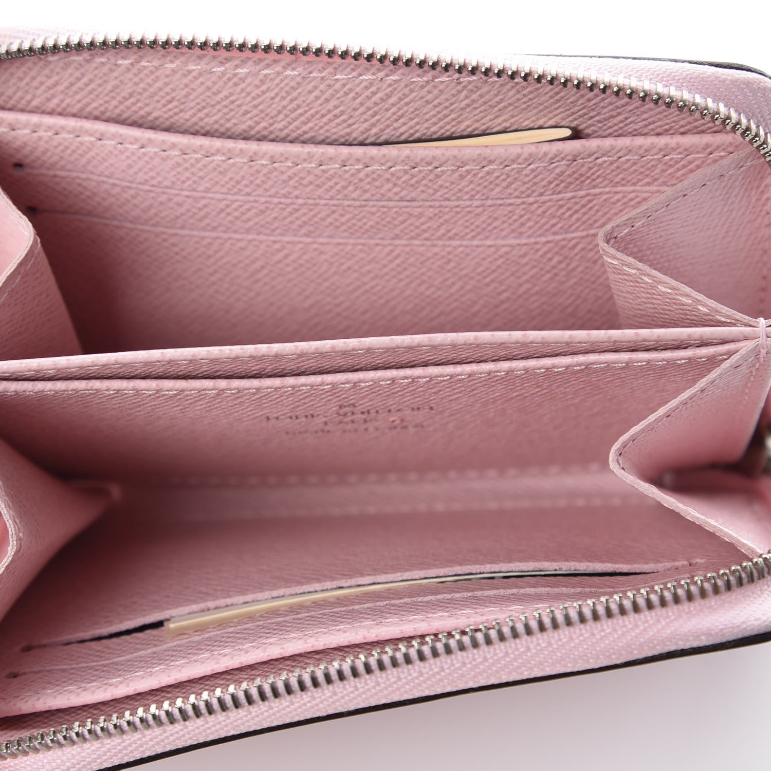 Louis Vuitton Epi Zippy Coin Purse Rose Ballerine 7 of 9