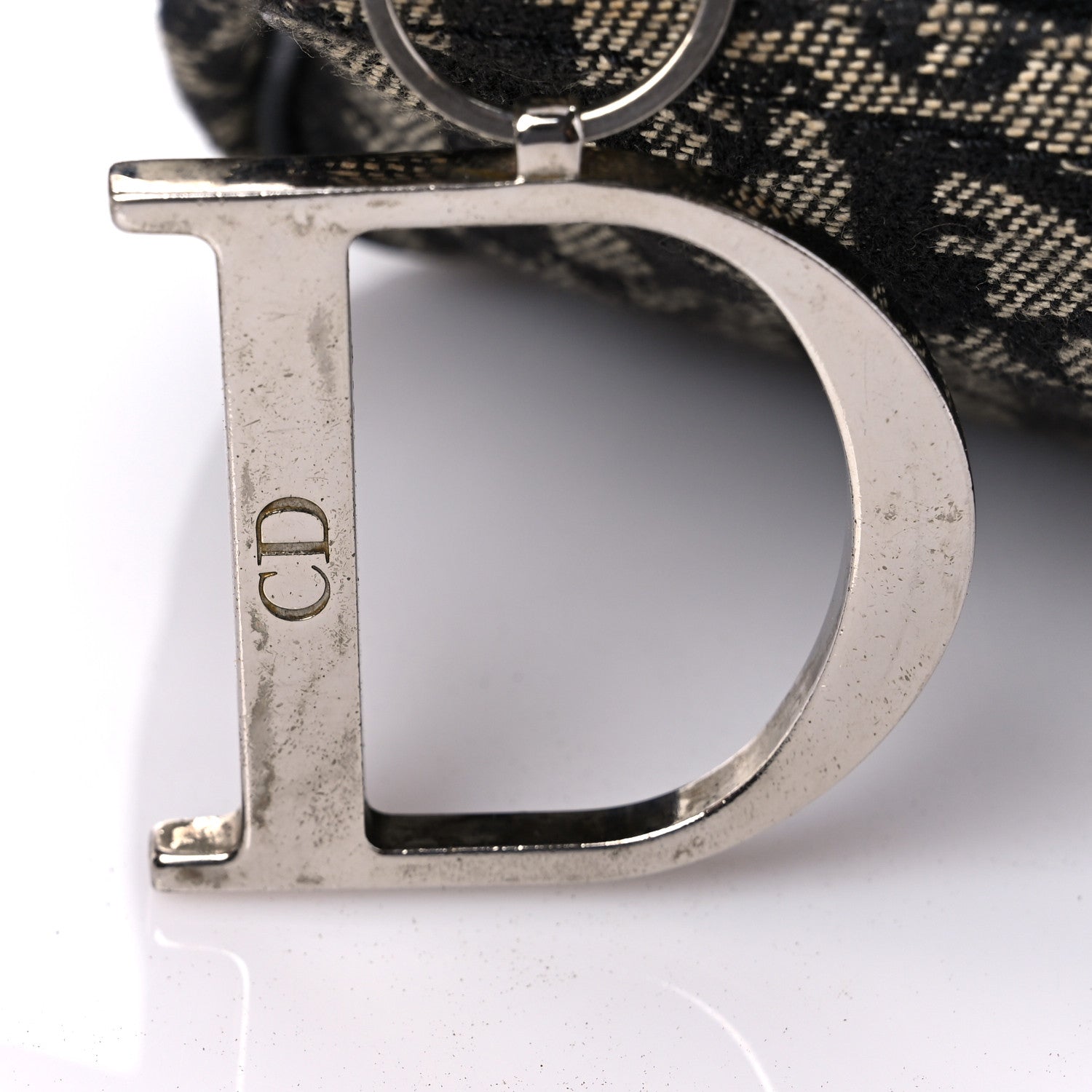 Christian Dior Monogram Shoulder Bag Pochette Blue 14 of 14