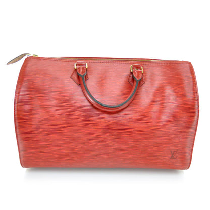 Louis Vuitton Epi Speedy 40 Red 3 of 10