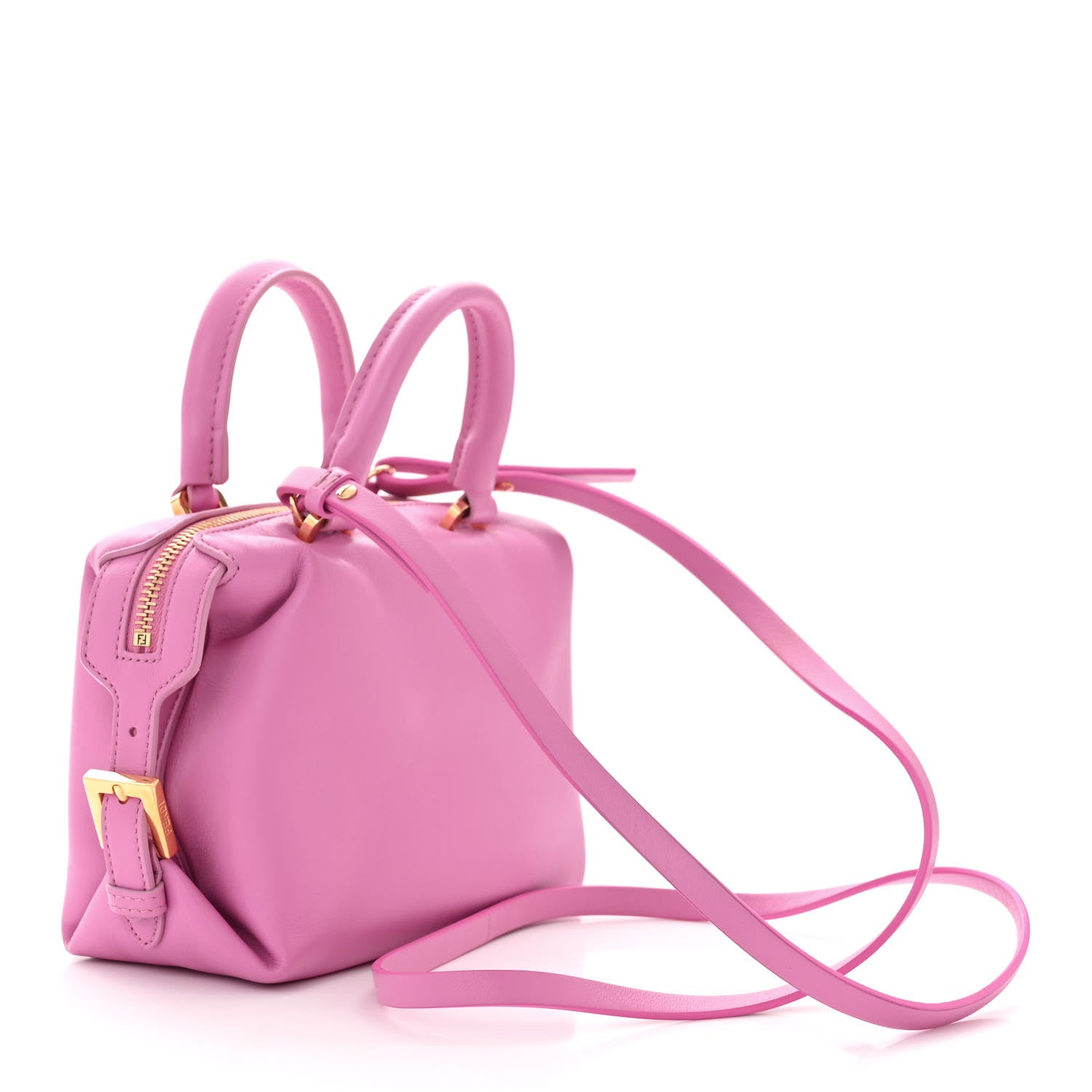 Fendi Nappa FF Mini Cube Bag Rosa 1532232 – FASHIONPHILE