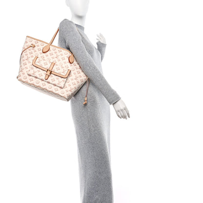 Louis Vuitton Monogram Fall For You Neverfull MM Beige Clair 2 of 9