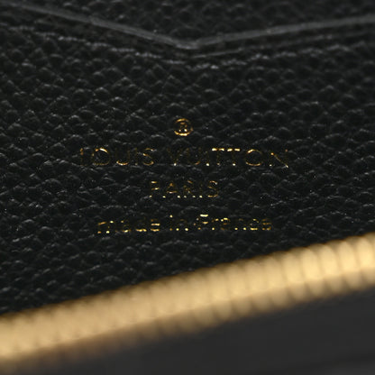 Louis Vuitton Empreinte Zippy Coin Purse Black 6 of 9