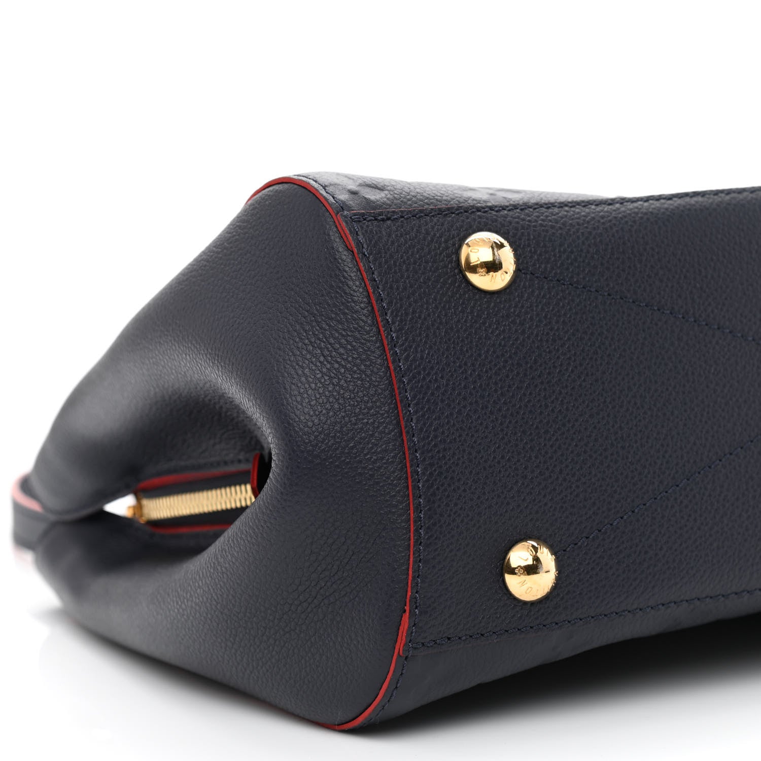 Louis Vuitton Empreinte Montaigne MM Marine Rouge 10 of 12