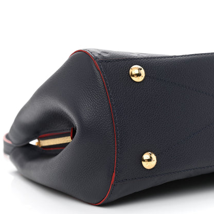 Louis Vuitton Empreinte Montaigne MM Marine Rouge 10 of 12
