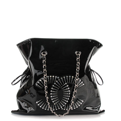 Chanel Patent Crystal Strass Bonbons Tote Black 1 of 8
