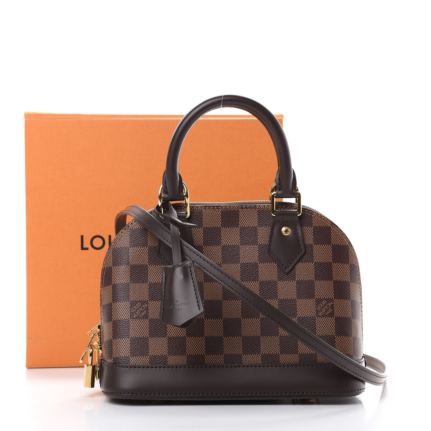Louis Vuitton Damier Ebene Alma BB 10 of 10
