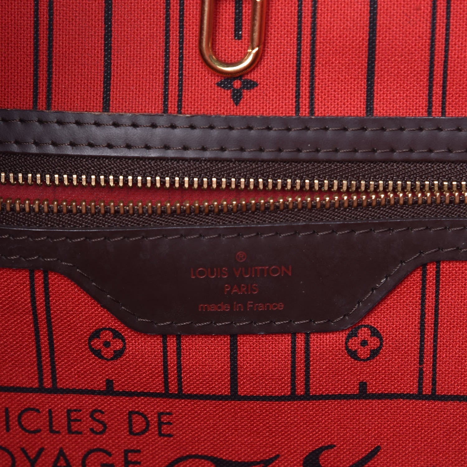 Louis Vuitton Damier Ebene Neverfull GM 6 of 11
