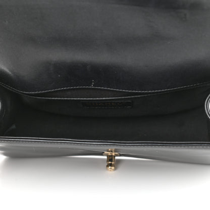 Chanel Patent Calfskin Quilted Medium Boy Flap Black 5 of 16