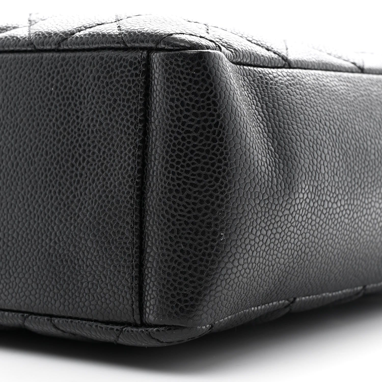 Chanel Caviar Quilted Petit Shopping Tote PST Black 10 of 10