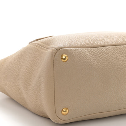 Prada Vitello Daino Shoulder Bag Sabbia 10 of 14