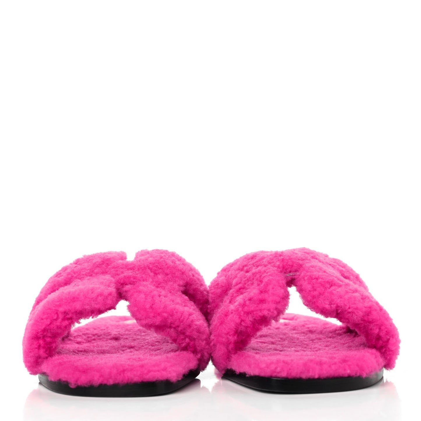 Woolskin Oran Sandals 36.5 Rose Fuchsia