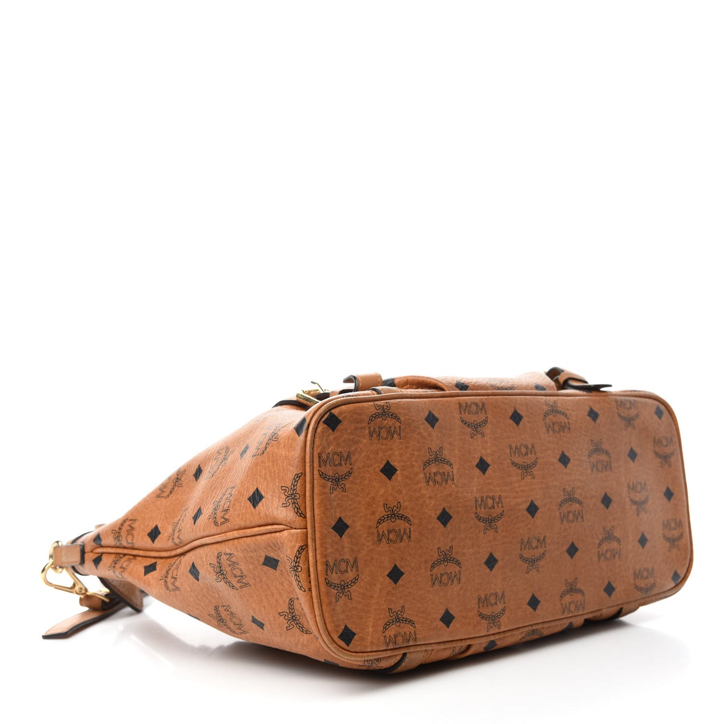 Visetos Medium Essentials Shopper Tote Cognac
