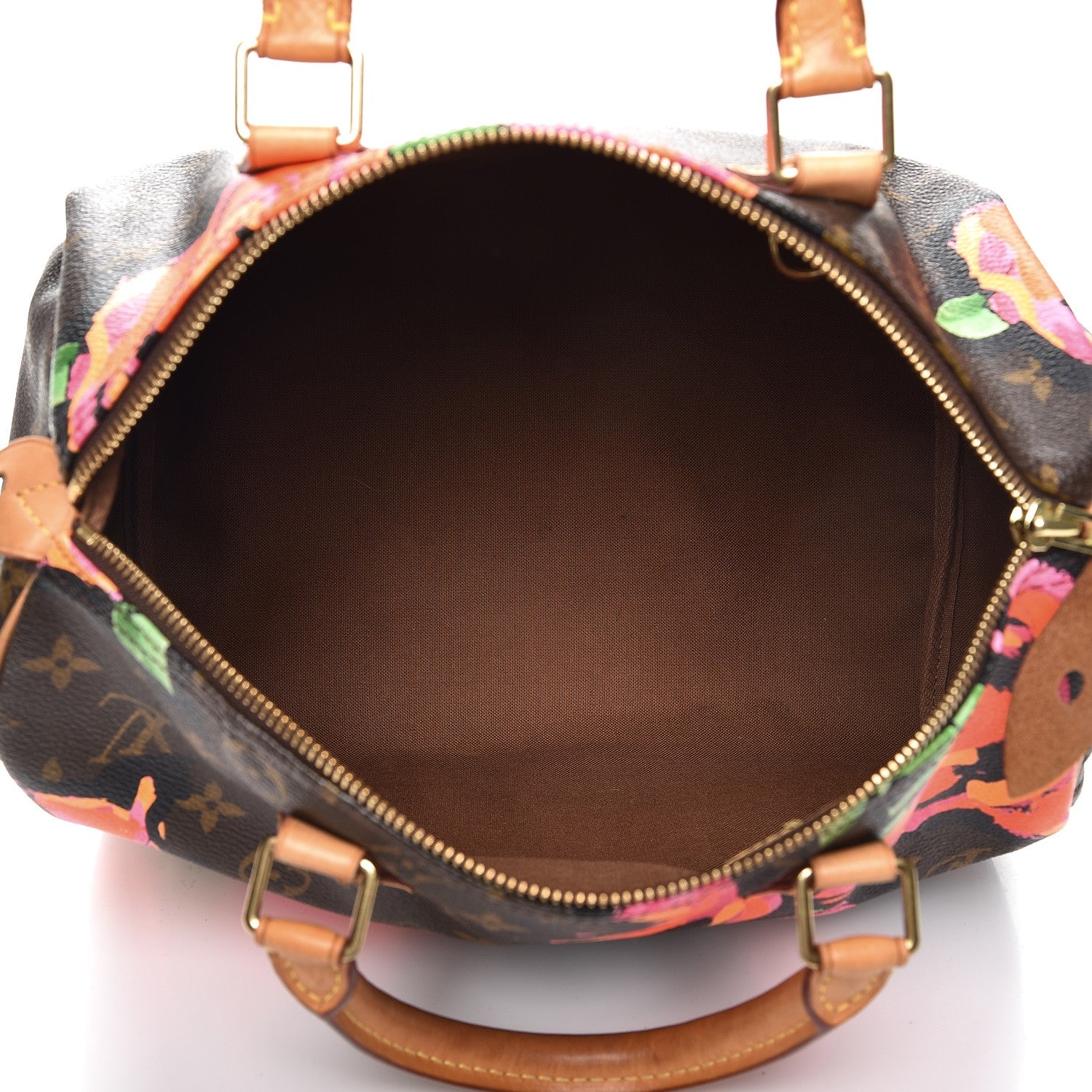 Louis Vuitton Monogram Roses Speedy 30 5 of 13