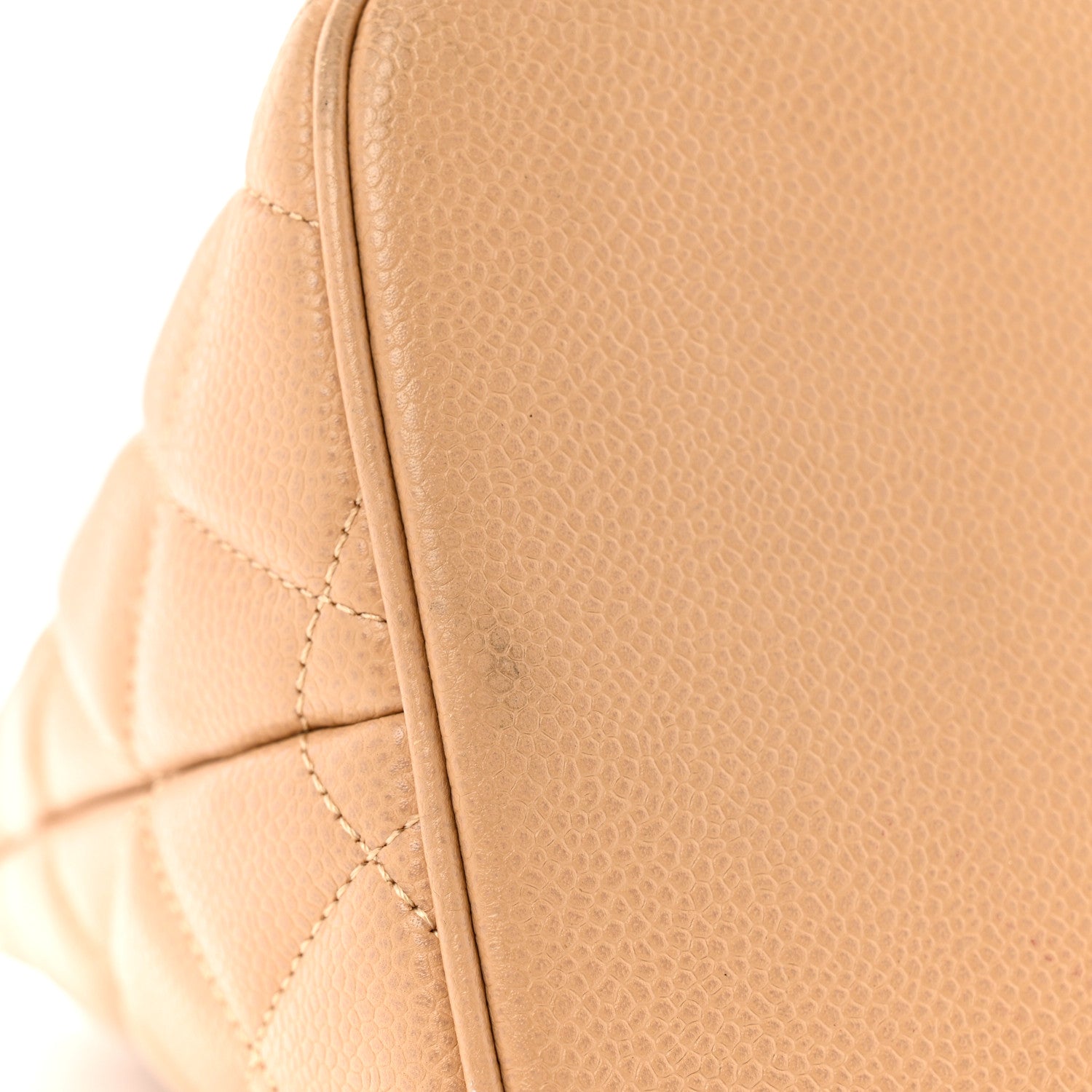 Chanel Caviar Quilted Medallion Tote Beige 13 of 13