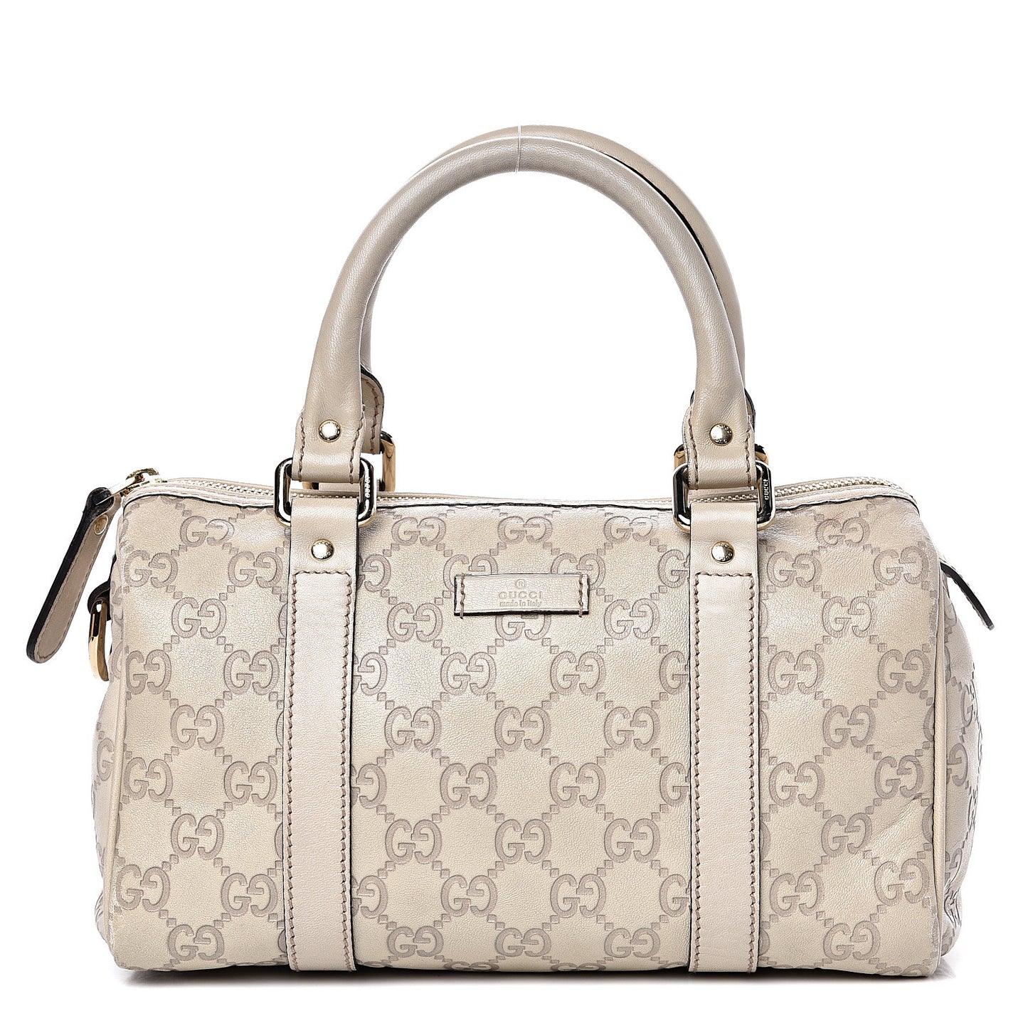 Guccissima Small Joy Boston Off White