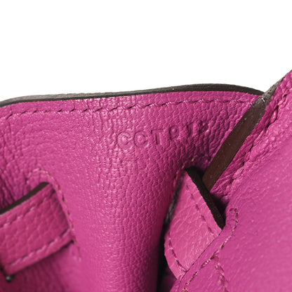 Hermes Togo Birkin 25 Magnolia 7 of 13