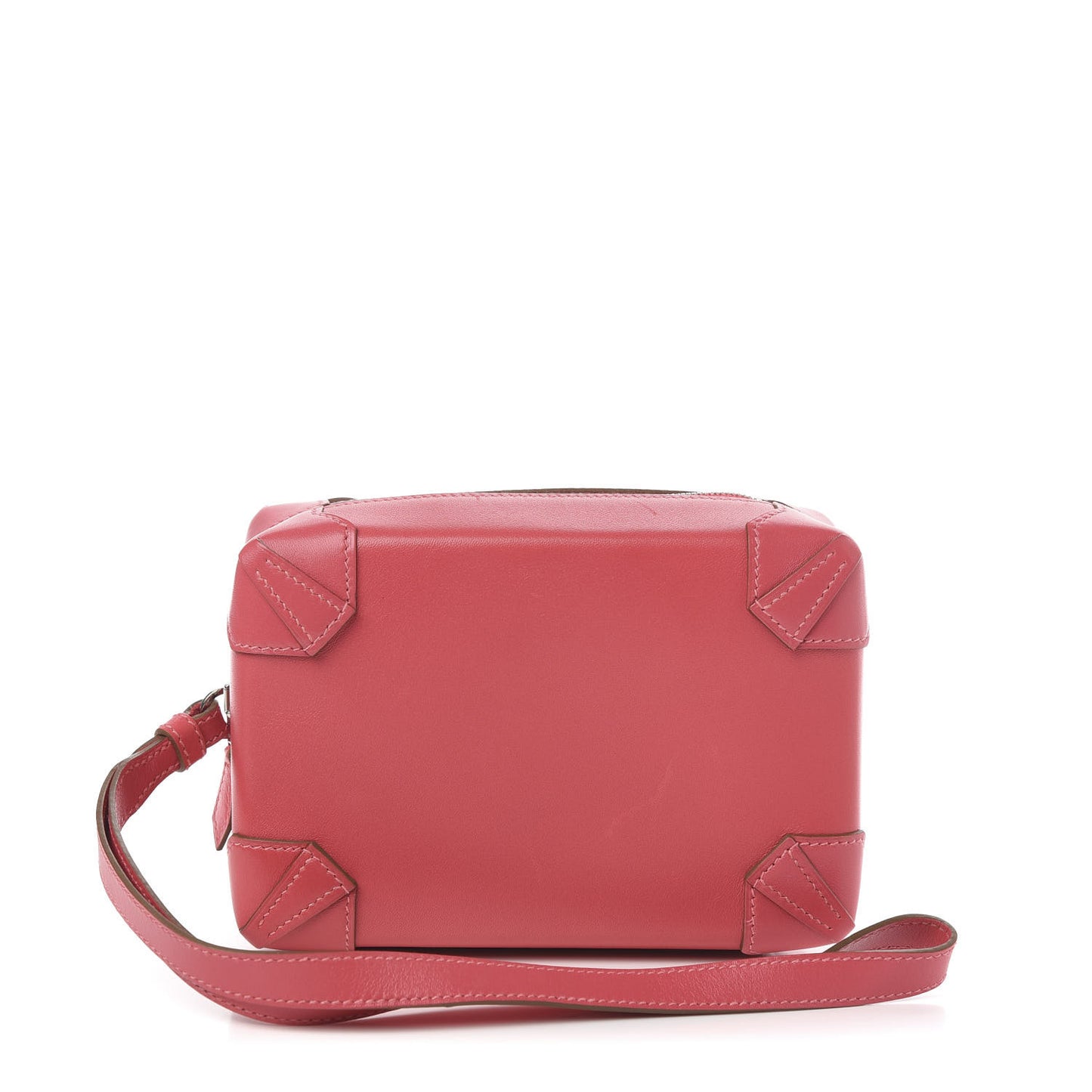 Tadelakt Mini Pochette Maxibox Rose Lipstick