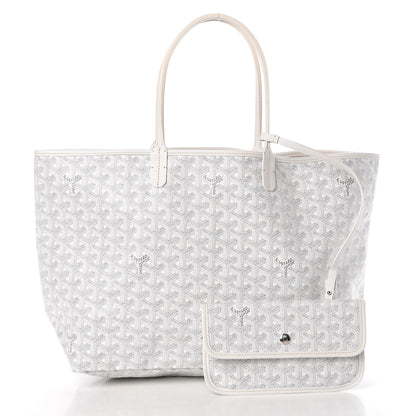 Goyard Goyardine Saint Louis PM White 1 of 9