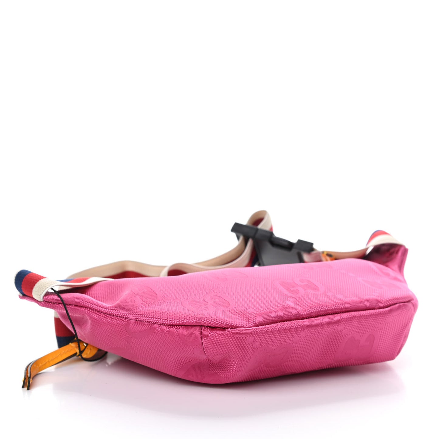 Econyl Nylon Monogram Web Off The Grid Childrens Belt Bag Pink