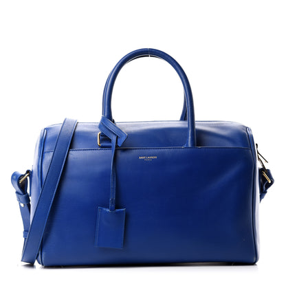 Saint Laurent Calfskin Classic Duffle 6 Blue 1 of 18