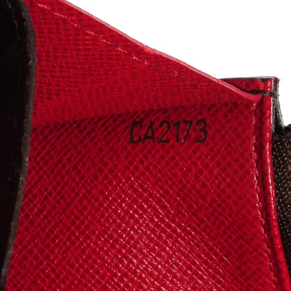 Louis Vuitton Monogram Emilie Wallet Red 7 of 8