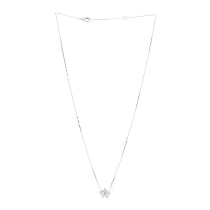 Cartier 18K White Gold Diamond Caresse D'Orchidees Par Cartier Necklace 3 of 6