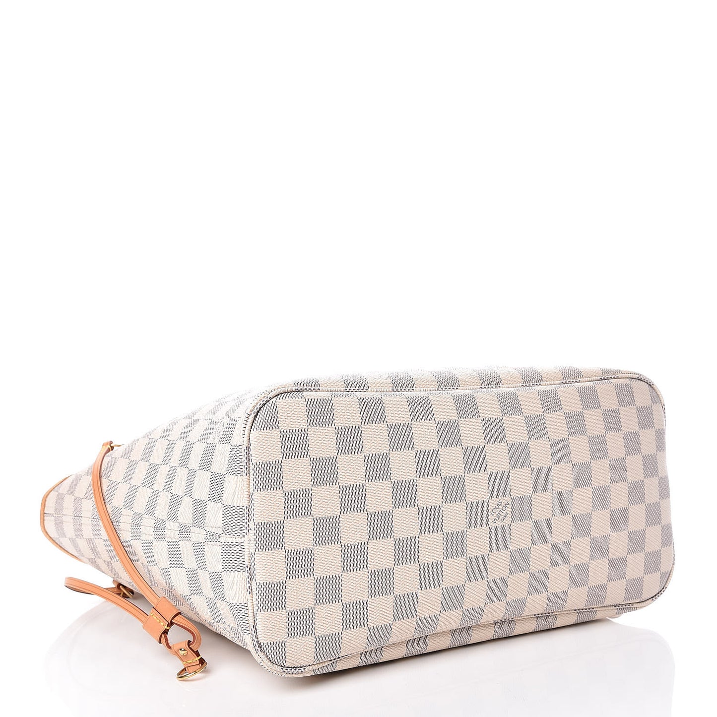 Damier Azur Neo Neverfull MM Rose Ballerine