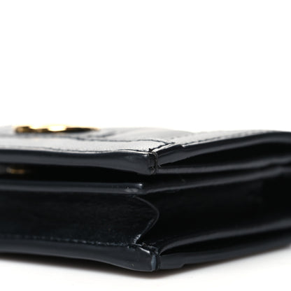 Gucci Calfskin GG Matelasse Card Case Wallet Black 8 of 10