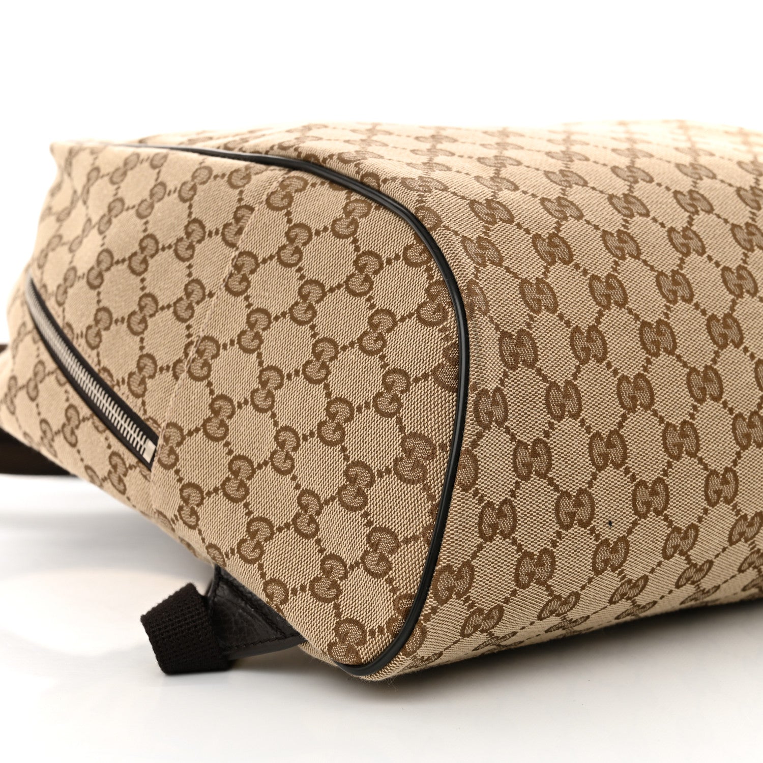 Gucci Monogram Travel Backpack Dark Brown 9 of 11