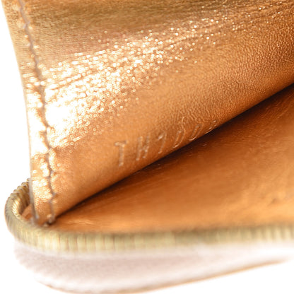 Louis Vuitton Monogram Miroir Heart Coin Purse Gold 7 of 8