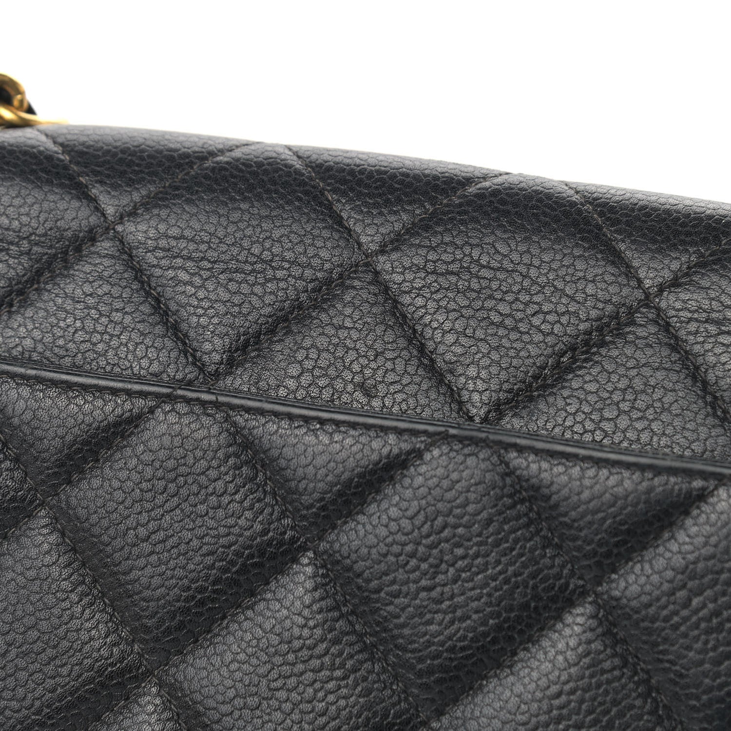 Chanel Caviar Quilted Medium Single Flap Black 11 of 17