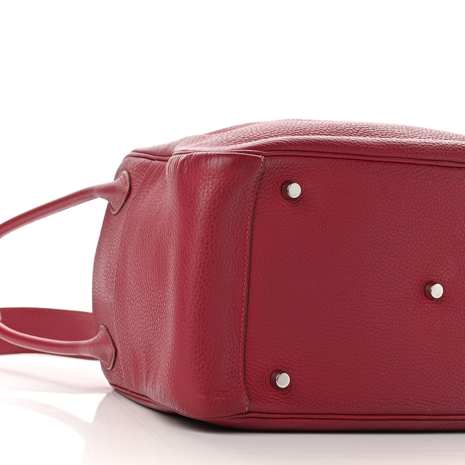 Hermes Taurillon Clemence Lindy 34 Rouge Vif 8 of 8