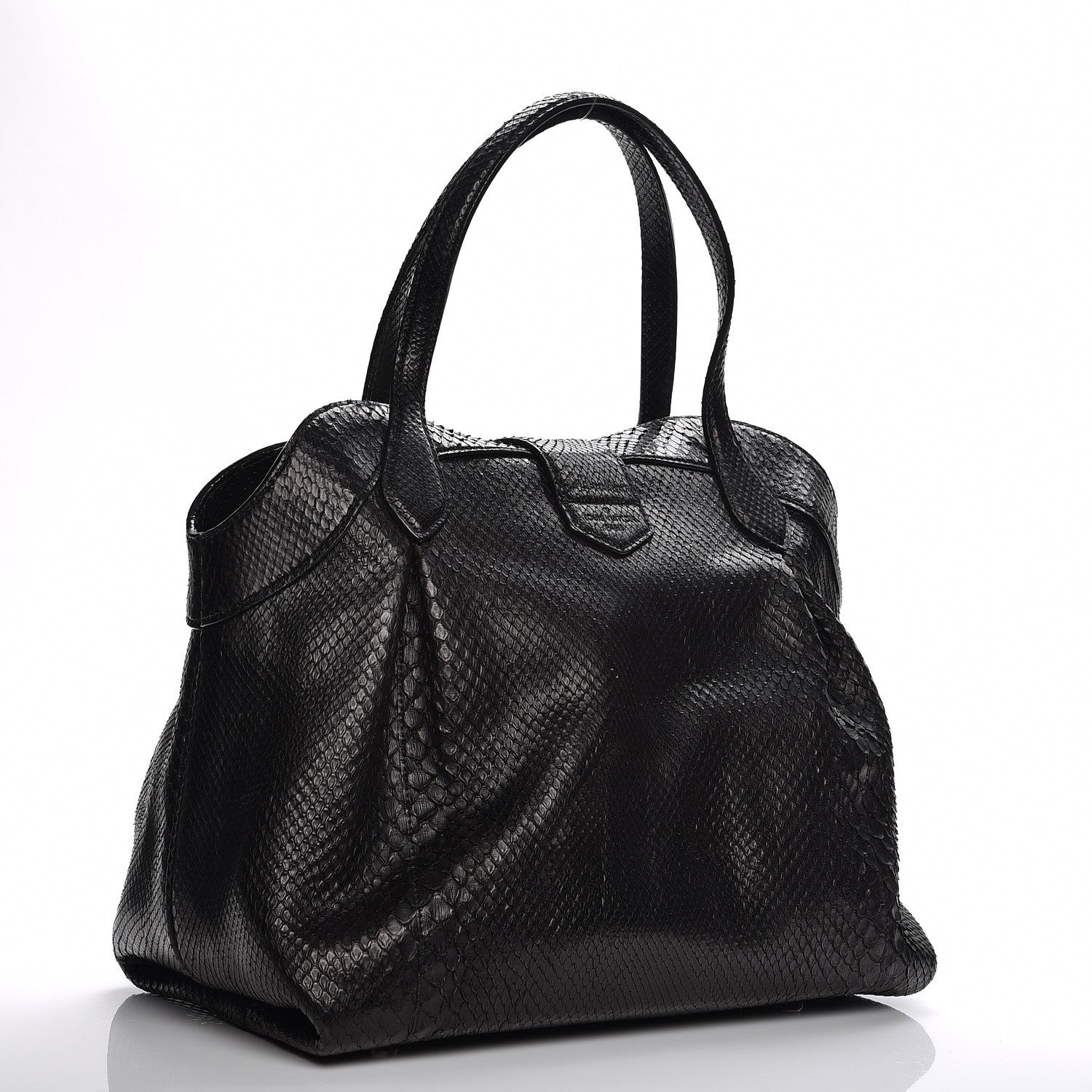 Louis Vuitton Python Cirrus MM Black 3 of 8