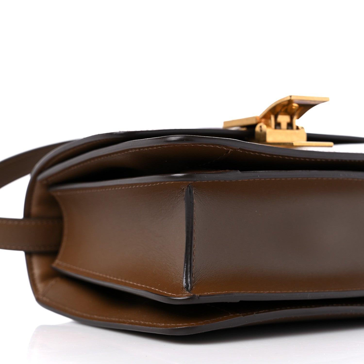 Celine Smooth Calfskin Small Classic Box Flap Bag Camel 7 of 11