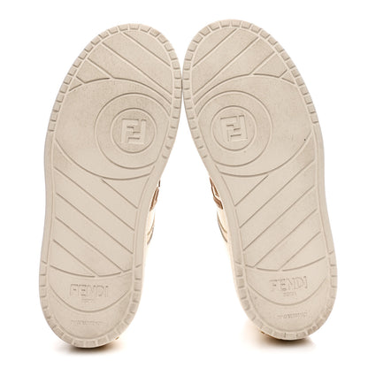 Fendi Calfskin Mink Fur Fendi Match 55mm Platform Sneakers 36 White 6 of 9