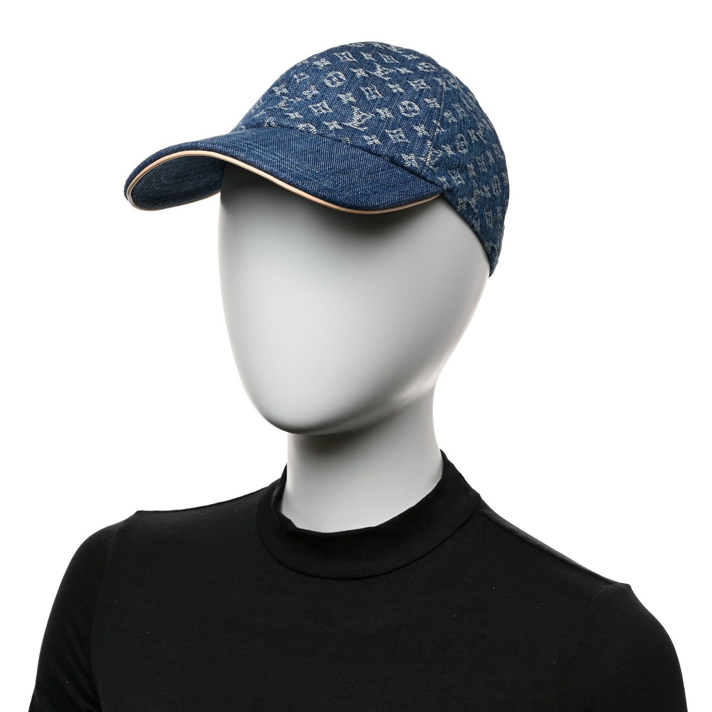 Monogram Denim LV Remix Cap Blue