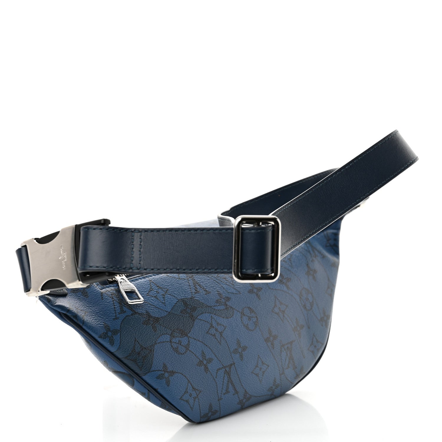 Louis Vuitton Monogram Aquagarden Discovery Bumbag Abyss Blue